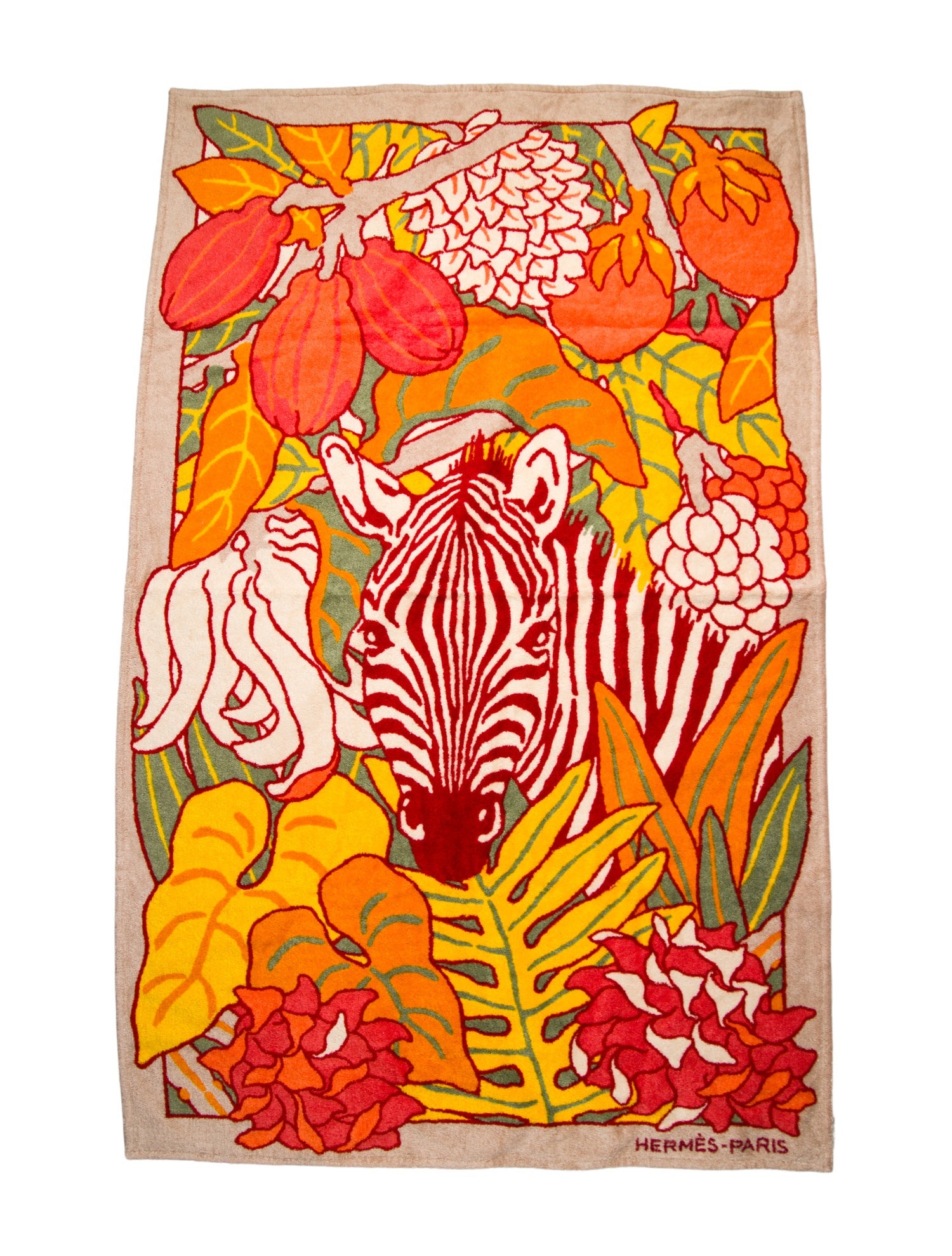 Hermès Cheval Throw Blanket